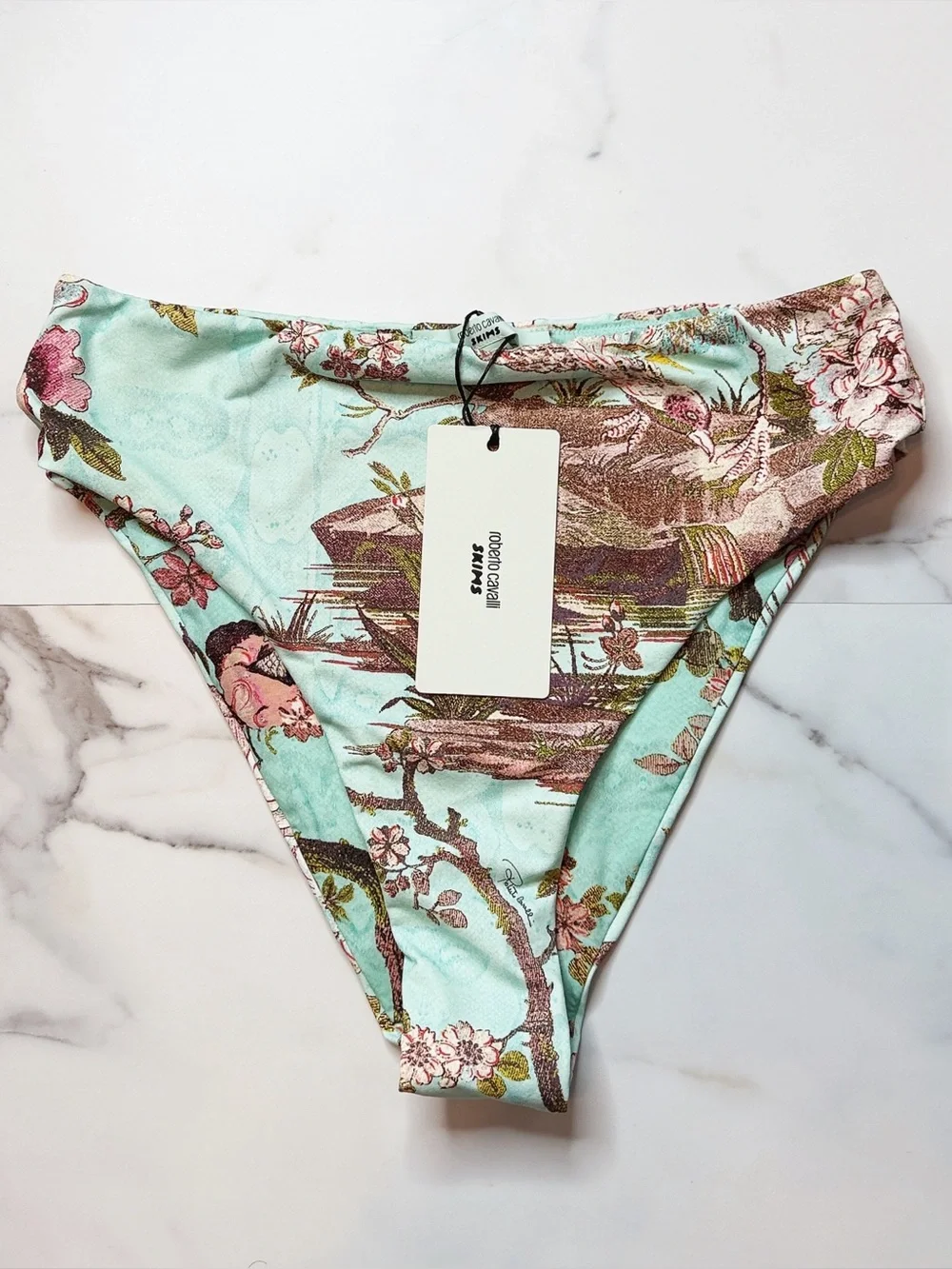 NWT Skims x Roberto Cavalli Mid Waist Bikini Bottom